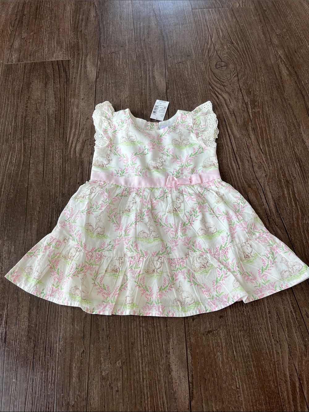 The Children’s Place Baby Girl Cream Easter Dress